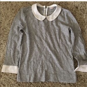 J Crew Peter Pan Collar Blouse
